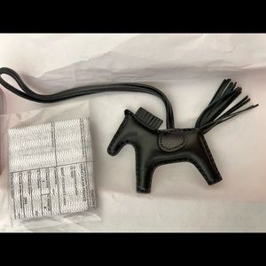 HERMES Rodeo PM Lizard Touch So Black